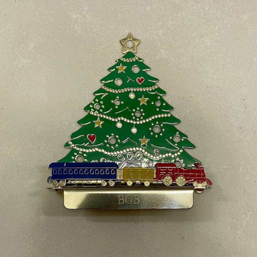 Personalized 1990 Snap-on 3D Christmas Tree Ornament